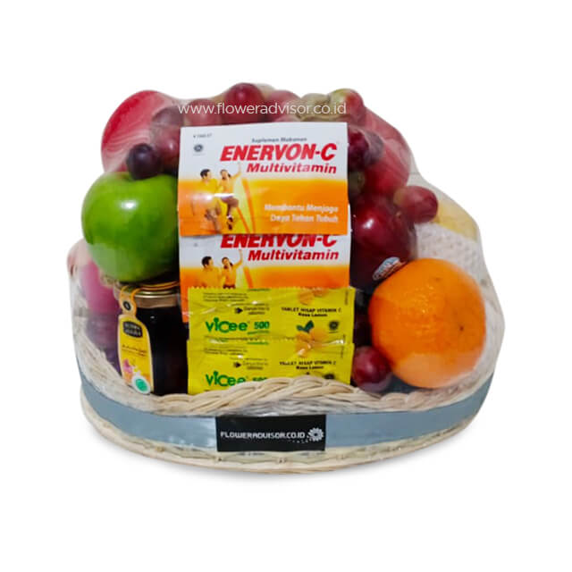Hampers Buah dan Vitamin - Basket Energy