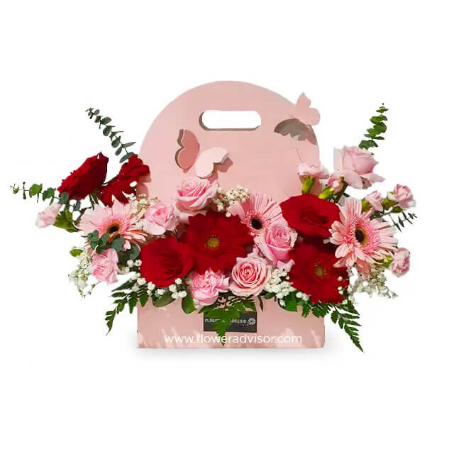 Red Roses Breezy Blooms