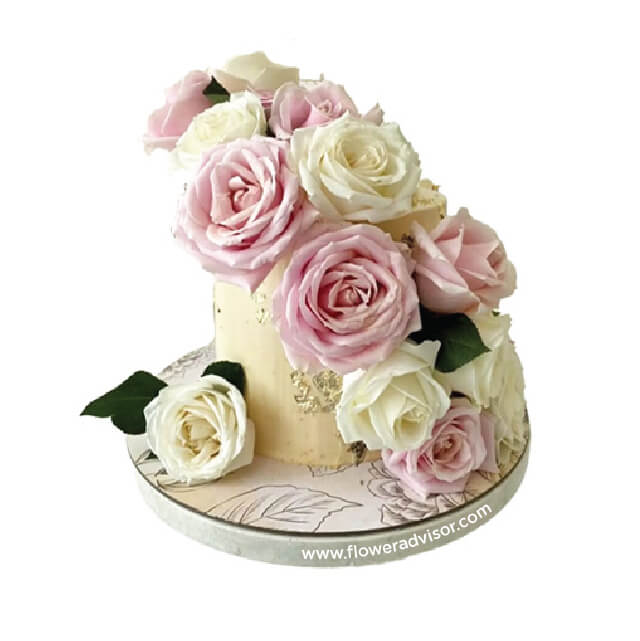 Fresh Flower Cake - d.14