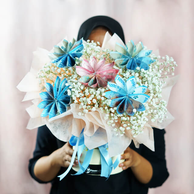 Currency Carnations Money Bouquet
