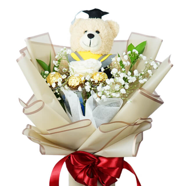 Rosey Bear Embrace