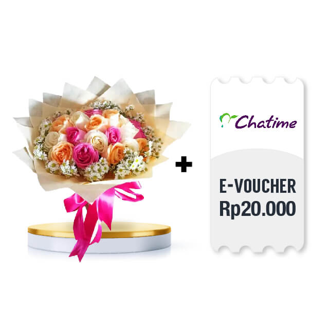 Sprinkles Daffol with Chatime E voucher 20.000