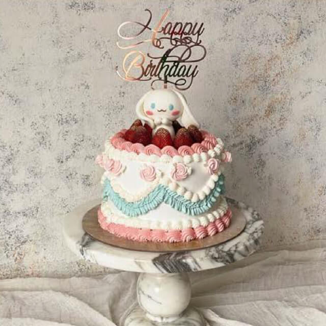 Cake Character Figurine Cinnamoroll