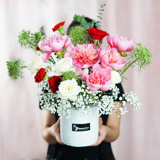 Serenity Bunga Peony Eksklusif