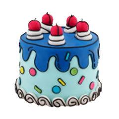 Ocean Blue Comic Cake