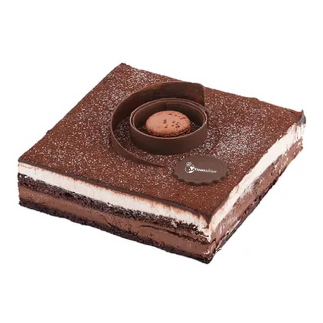 Less Triple Chocholate Cake