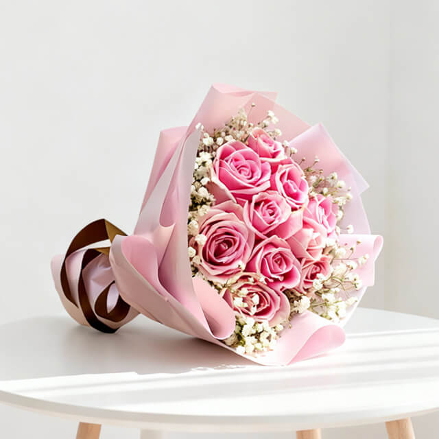 Buket Bunga Valentine Paint on Spring - VDAY