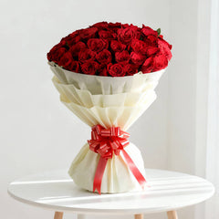 Buket Bunga Valentine 50 Red Roses - VDAY