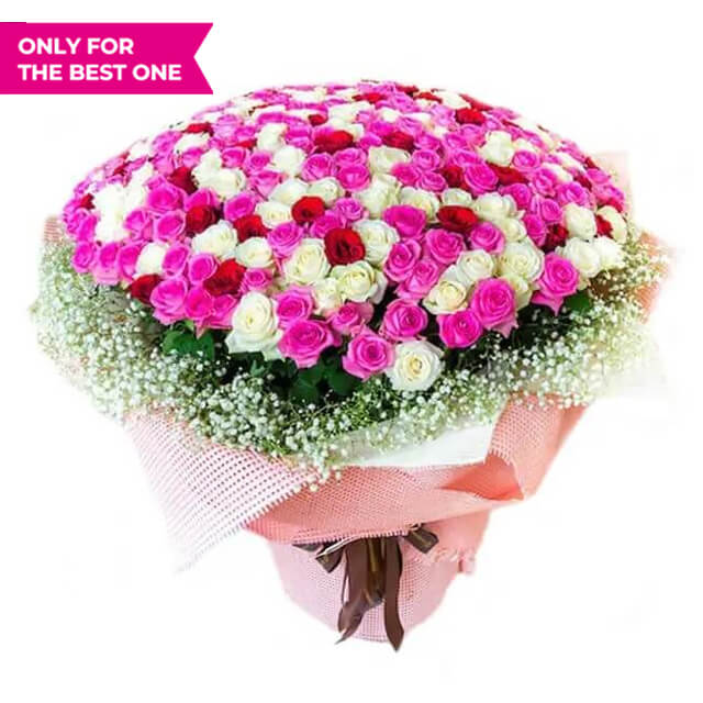 Buket Bunga Valentine  Infinite Love - VDAY 2025