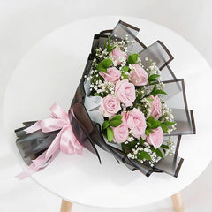 Buket Bunga Valentine Wonder Flamingo Pink Rose - VDAY