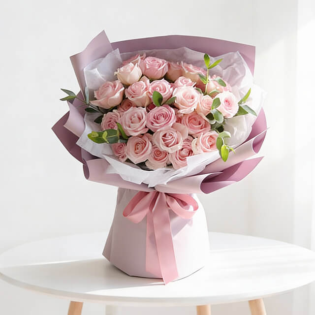 Buket Bunga Valentine Rose Eternal Blooms - VDAY