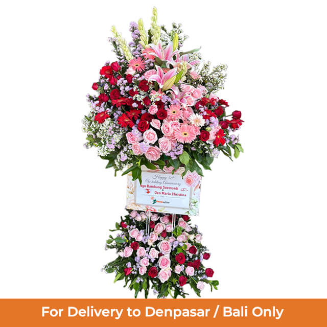 Standing Flower Anniversary Meriah