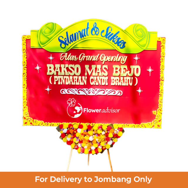 Papan Bunga Ceria Grand Opening