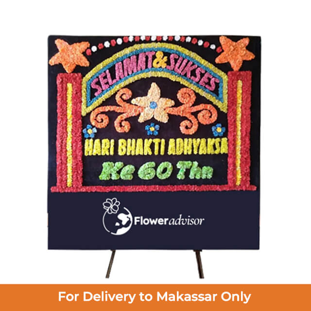 Papan Bunga Selamat dan Sukses Congratulations Flower