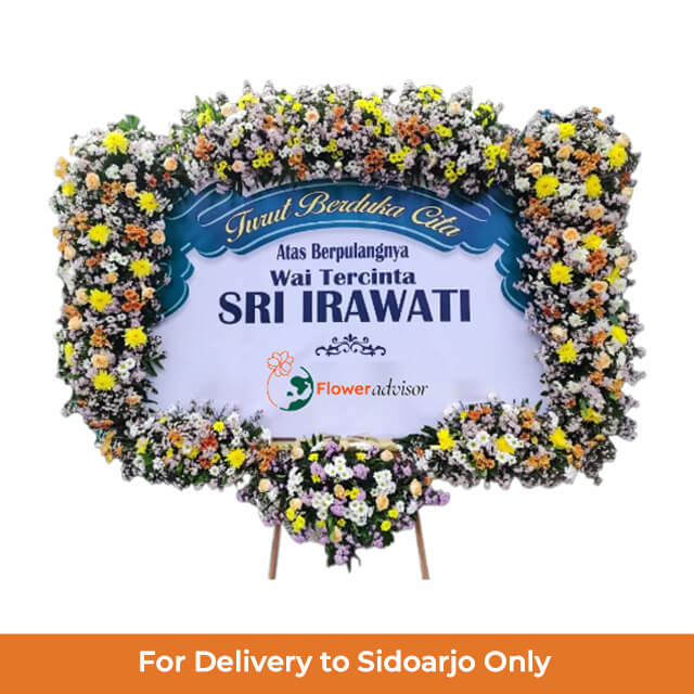 Papan Bunga Duka Cita Angel Heaven