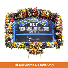 Papan Bunga Ucapan Selamat dan Sukses Long Trip Success