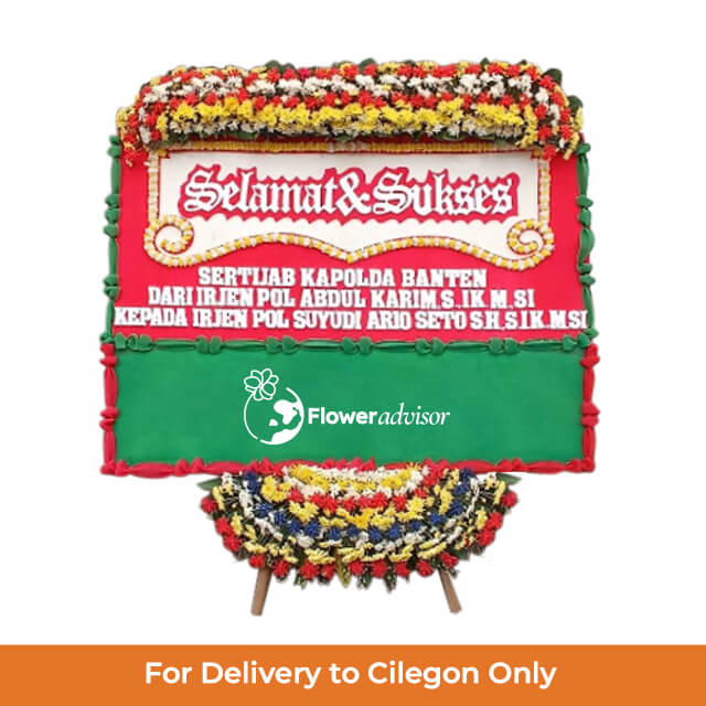 Papan Bunga Selamat dan Sukses Congratulations Friend