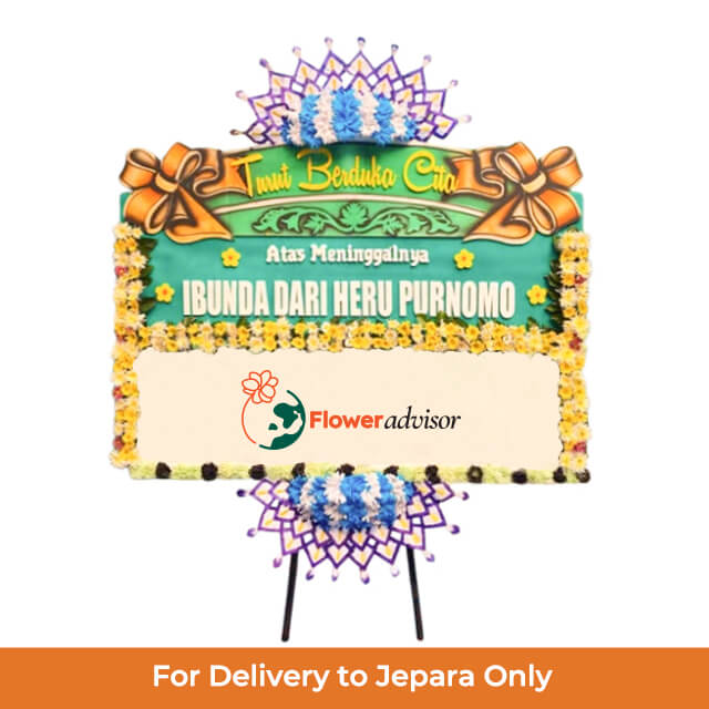 Papan Bunga Duka Cita Grieve on Sunset