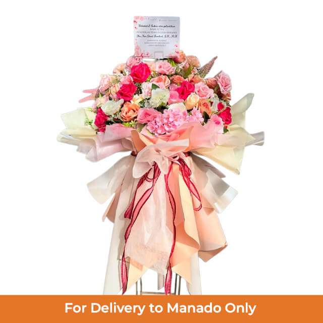 Standing Flower Blooming In Love