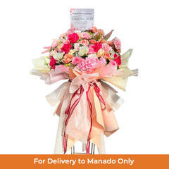 Standing Flower Blooming In Love