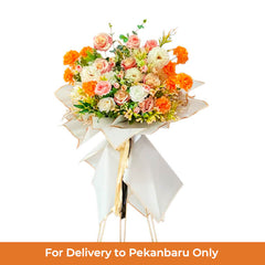 Standing Flower Bright Congratulations