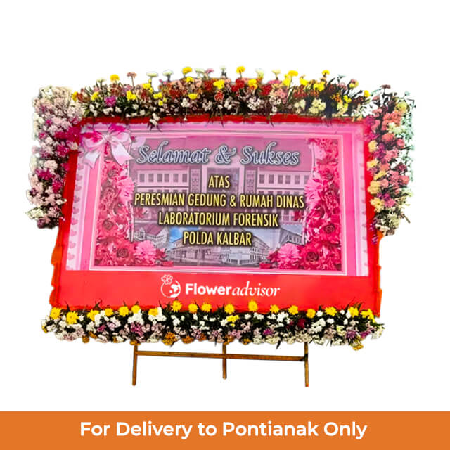 Papan Bunga Selamat dan Sukses Achievement Unlock