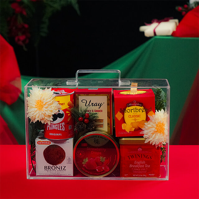 Evergreen Crystal Box - Christmas Hampers 2025