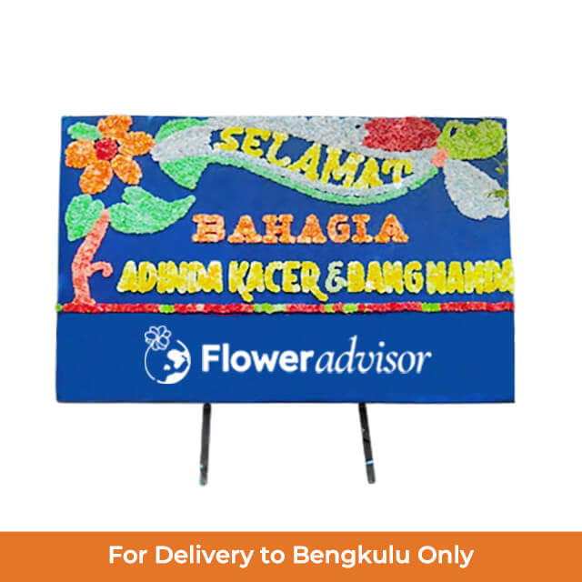 Papan Bunga Pernikahan Love Lune