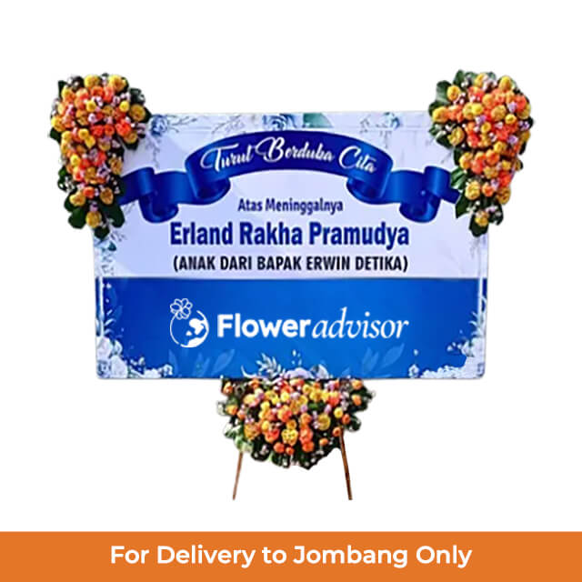 Papan Bunga Duka Cita Angening