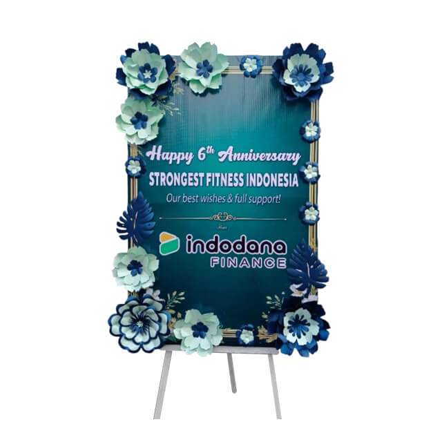 Paper Flower Board Anniversary