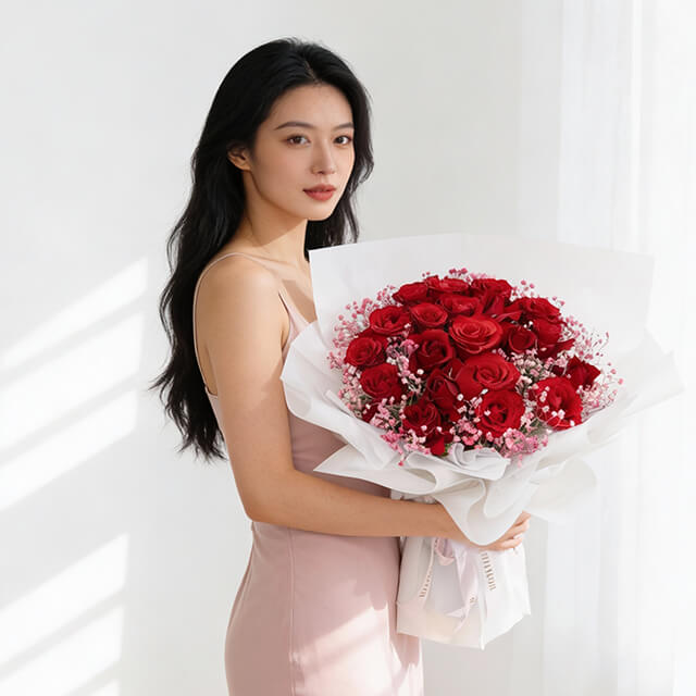 Sweet Rouge Rose  - Vday