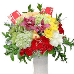 Prosperous Blessing - Rangkaian Bunga Imlek 2025