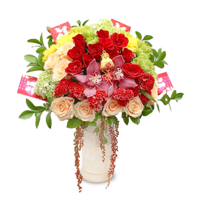 Gracious Scarlet - Bunga Mewah Imlek 2025