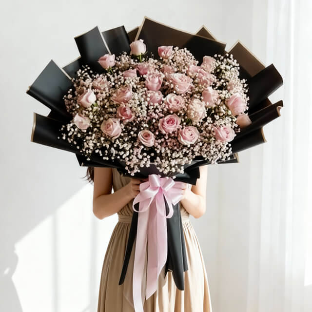 Forest Bloom - Pink Bouquet