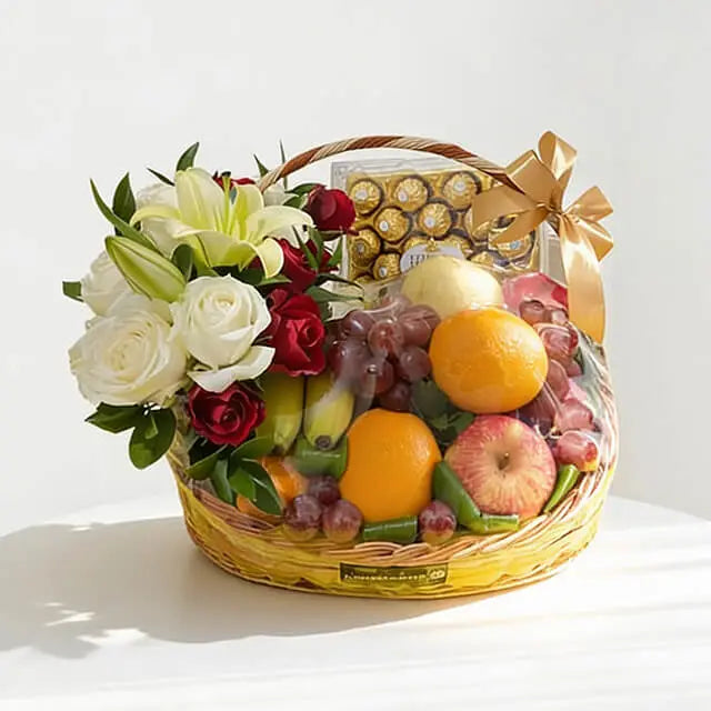 Hampers Buah dan Bunga - Tatiana