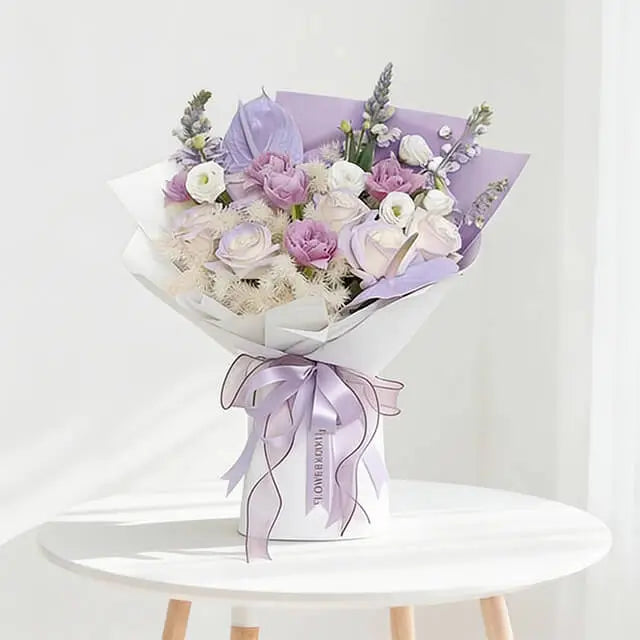 Purple Tulip Elegance