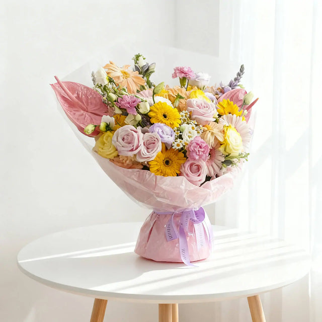 Anthurium & Dahlia Harmony