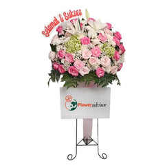 Standing Flower Serene Blessings