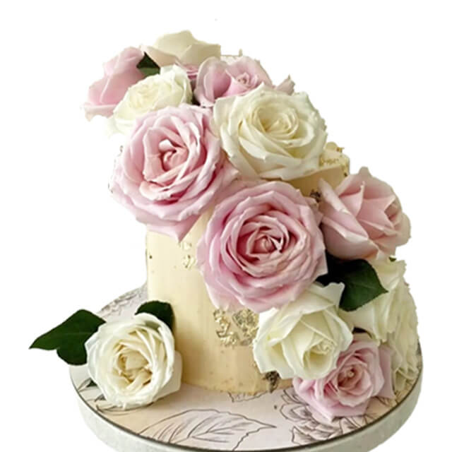 Fresh Flower Cake - d.14