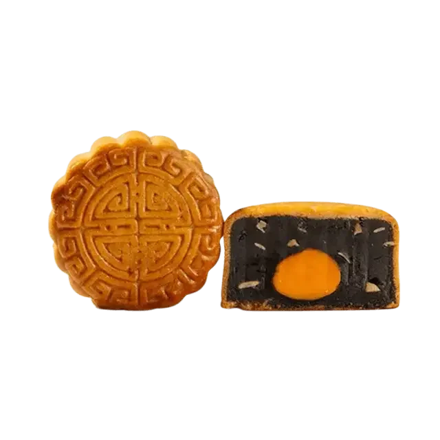 Mooncake Black Sesame with Egg Yolk 2026