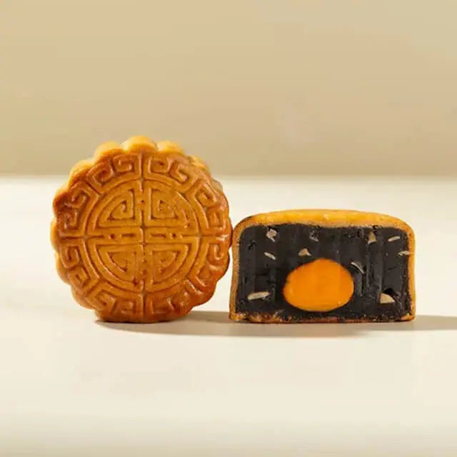 Mooncake Black Sesame with Egg Yolk 2026