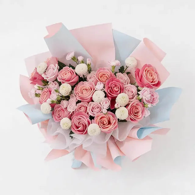 Vivid Rose Mosaic  - Vday