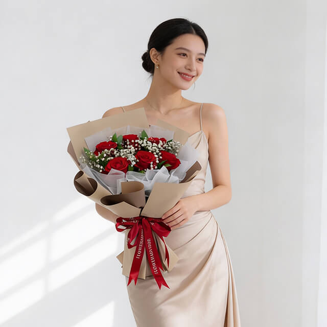 Heartfire Rose  - Vday