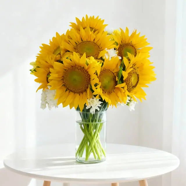 Ray of Sun - Sunflower Vase Arrangement