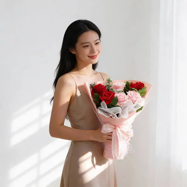 Eternal Roses Duo untuk hadiah Valentine suami