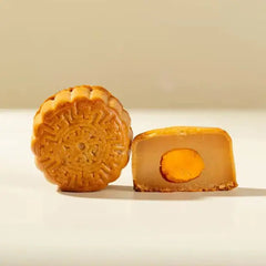 Mooncake Traditional Set of 2A (White Lotus Egg Yolk & Pandan)